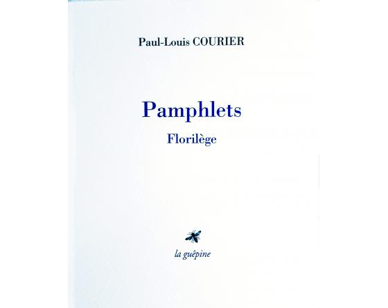 Paul-Louis COURIER, Pamphlets.jpg